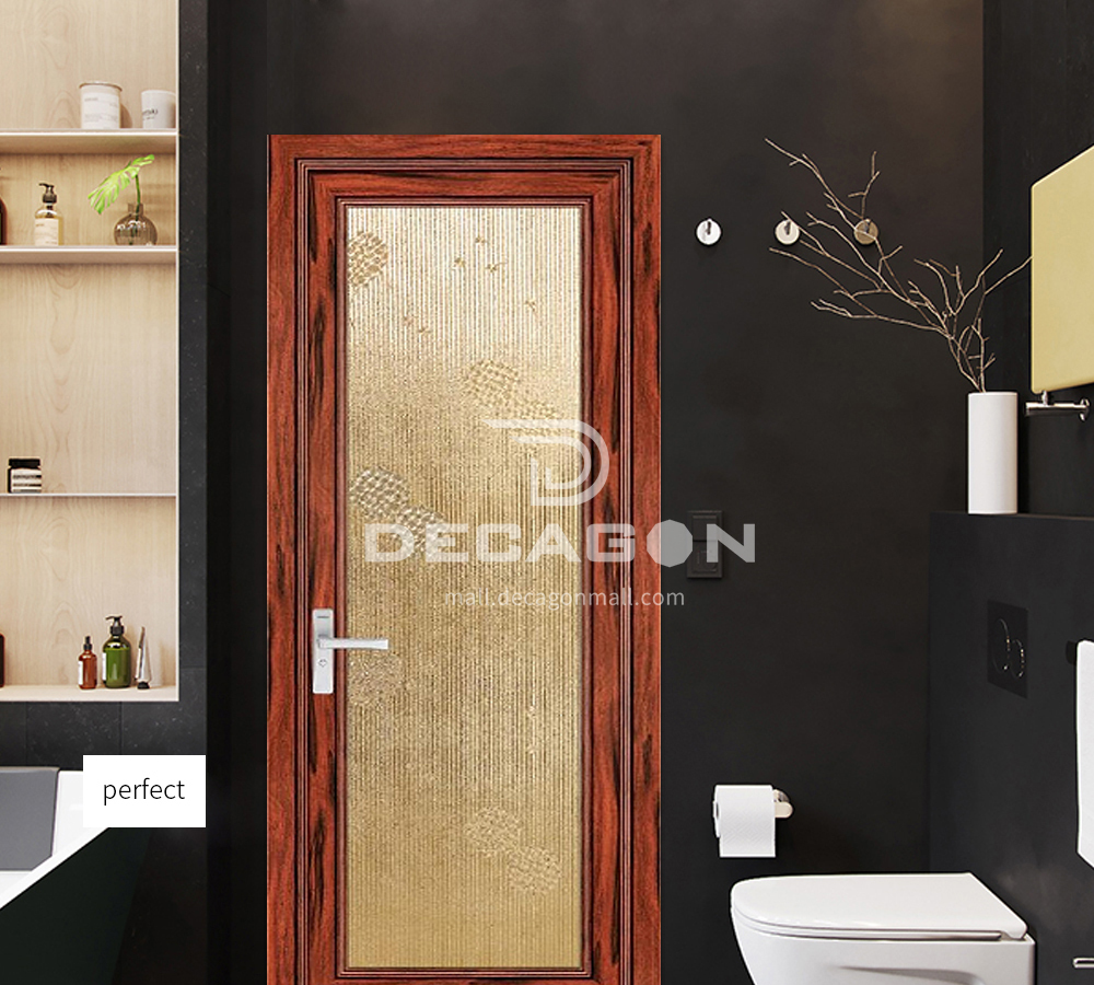 G 1 2mm Classic Style Aluminum Alloy Swing Door Toilet Door Kitchen Door Sundries Room Door 10
